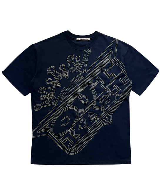 &quot;  Out kast &quot; Navy tee